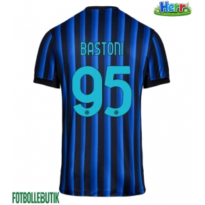 Inter Milan Alessandro Bastoni #95 Hemmatröja 2025-26 Kortärmad